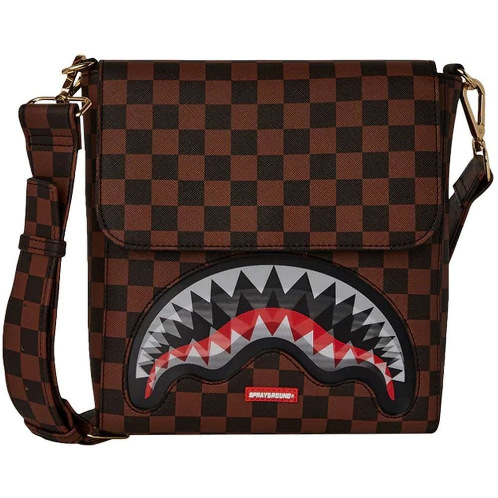 Sprayground Sharks in Paris Lenticular Chomp Messenger Sling Bag