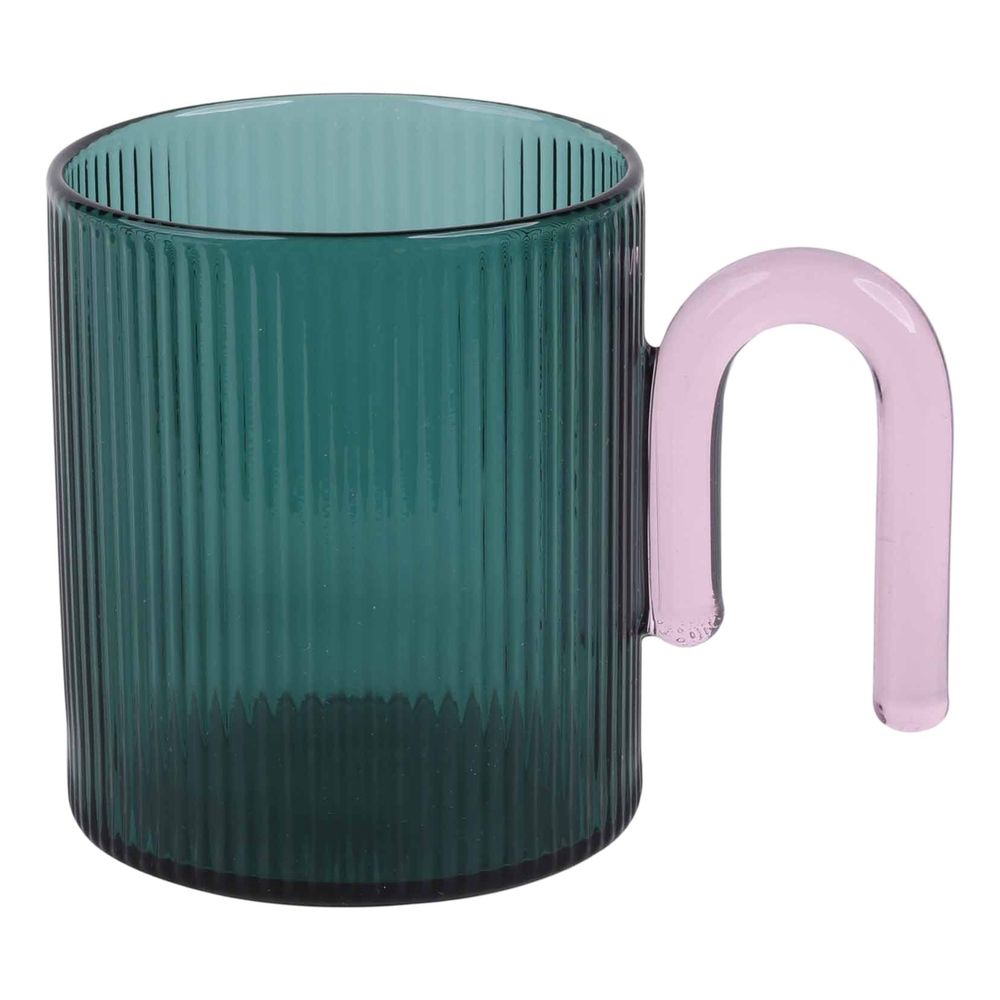 Prickly Pear Deco Forest Glass Mug 300 ml