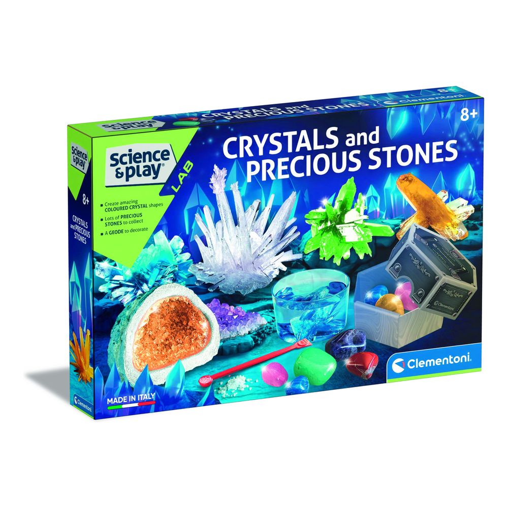 Clementoni Science & Play Crystals And Precious Stones