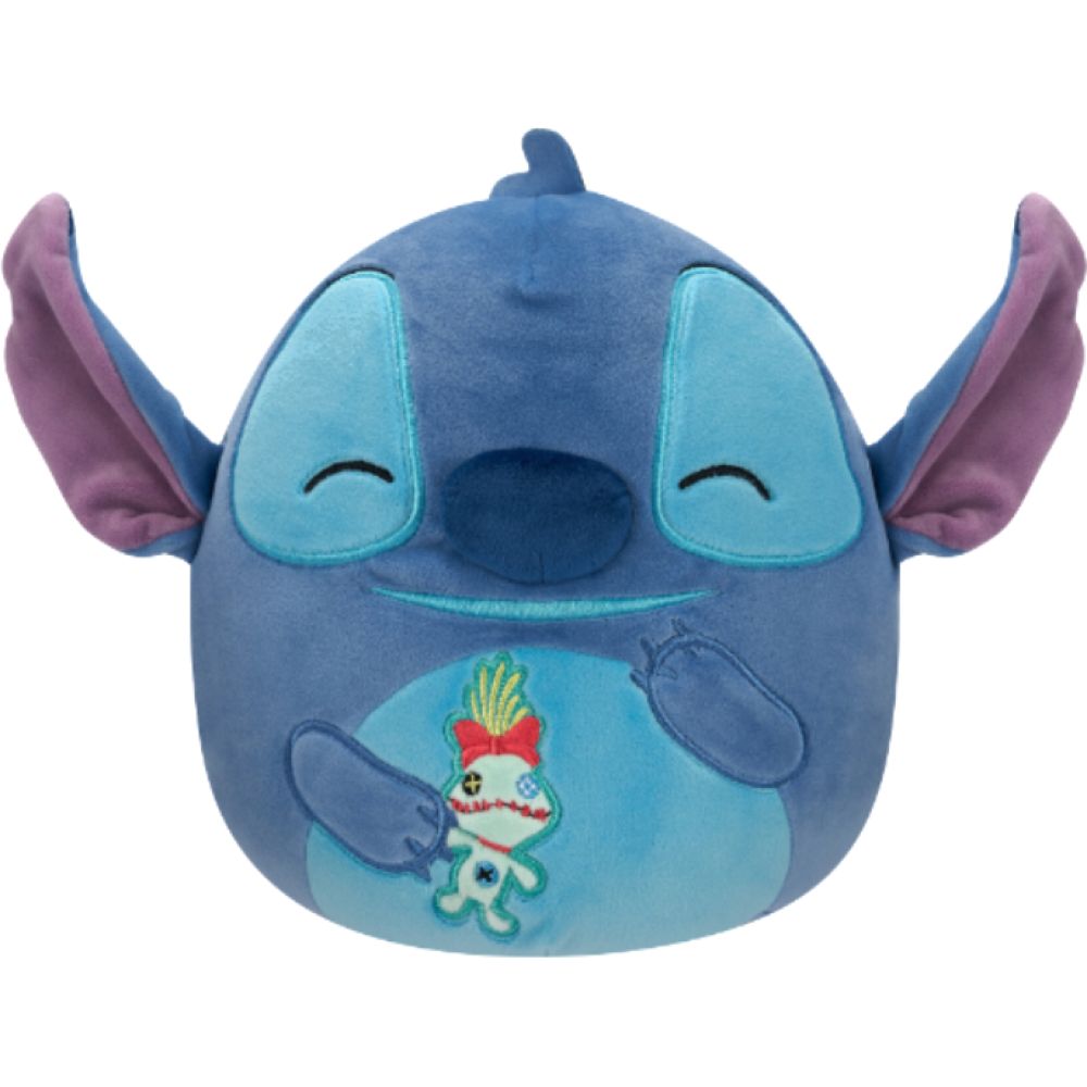 Squishmallows Disney Stitch Holding Scrump 8-Inch Plush