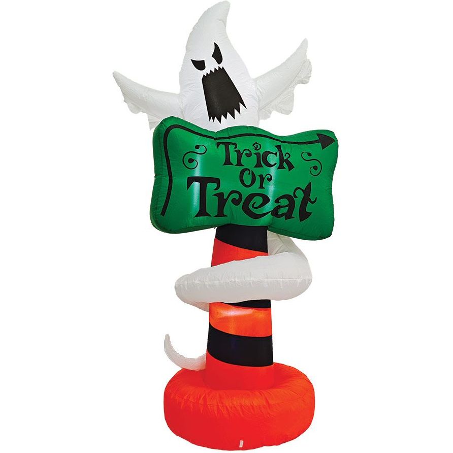 Mad Toys Inflatable Halloween Marker Trick Or Treat with LED Lights