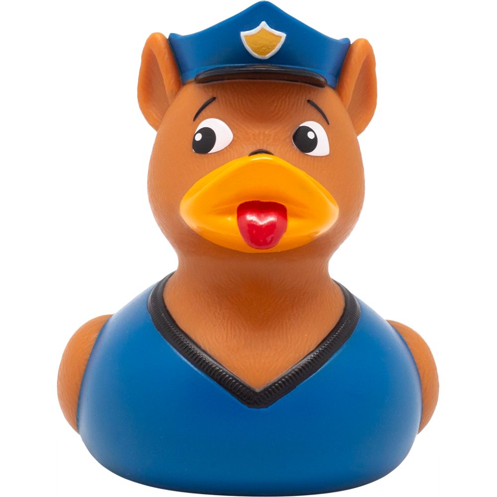 Lilalu Police Dog Rubber Duck