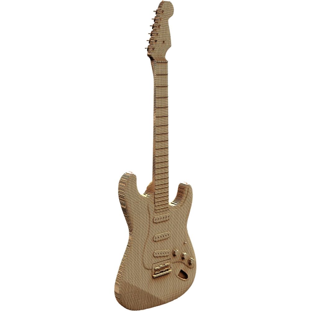 Cartonic 3D Guitar Puzzle (440 Pieces)