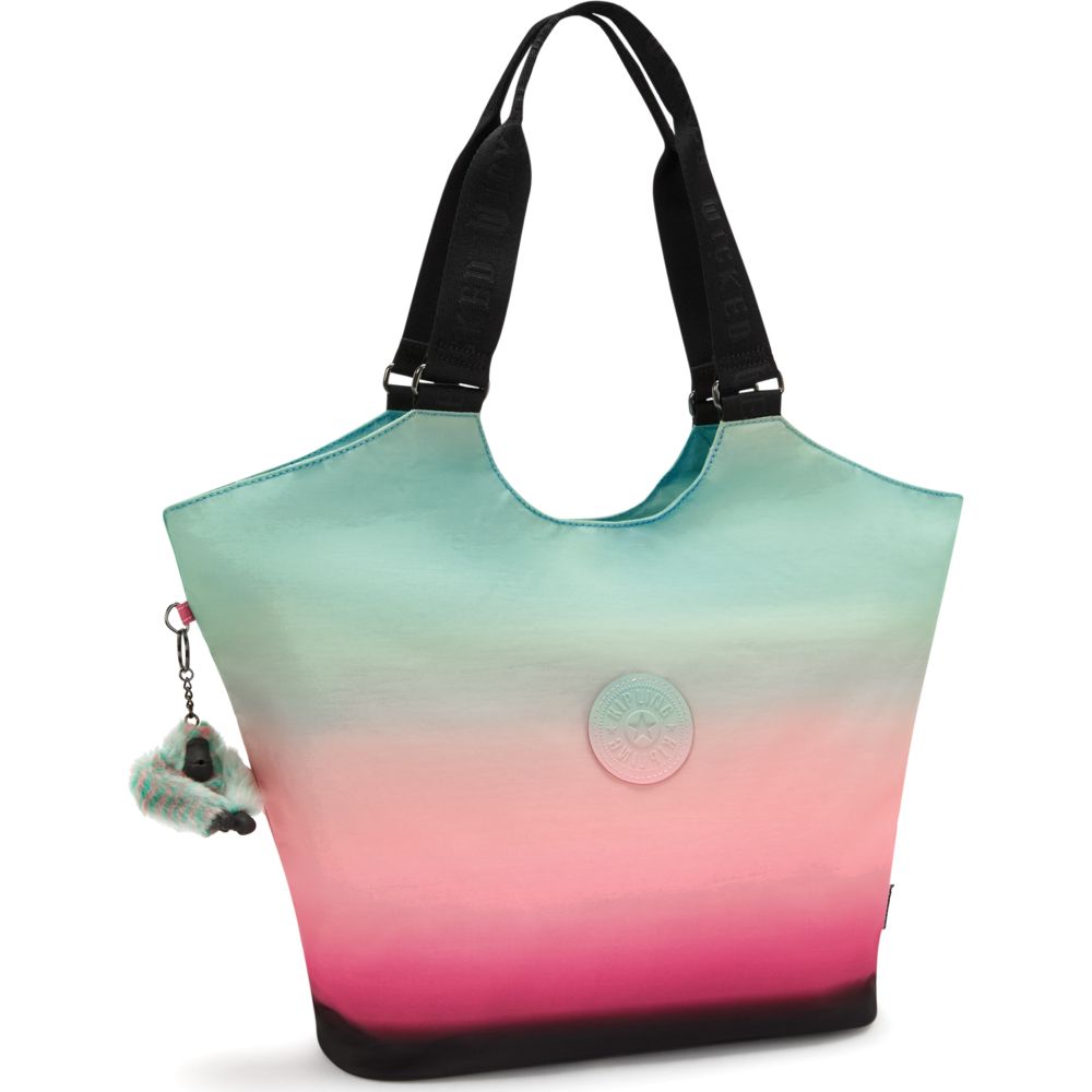 Kipling x Wicked New Cicely Gradient Magic Medium Tote Bag