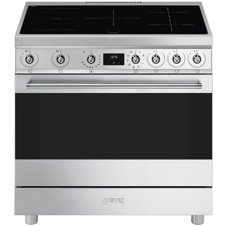 SMEG C9IMX2 Cooker with Induction Hob 90 cm - Stainless Steel