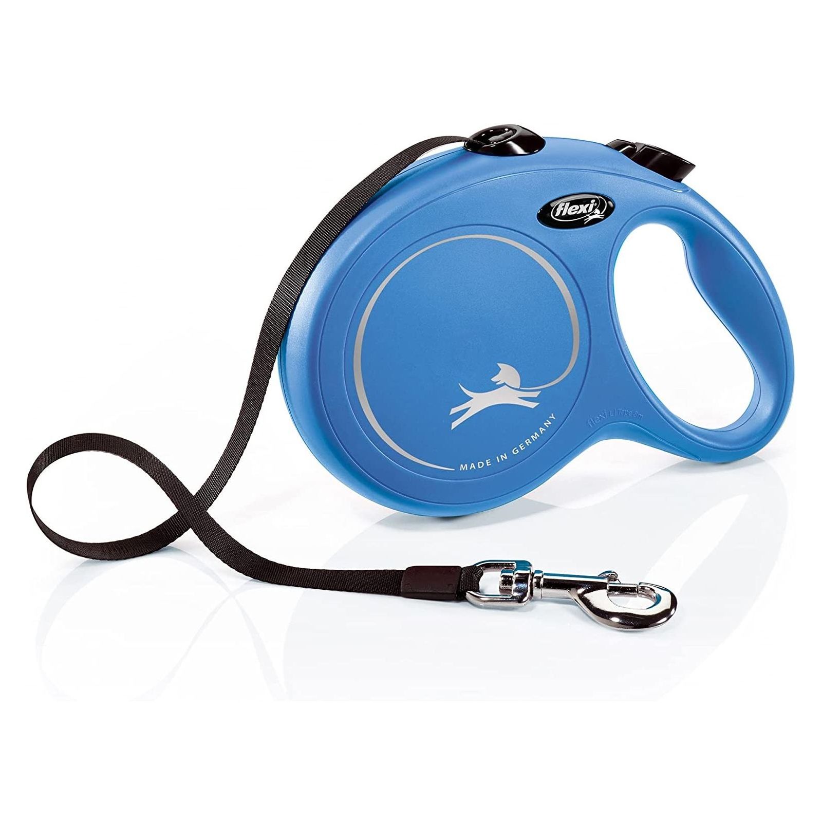 Flexi New Classic L Tape Cat/Dog Leash 8M - Blue