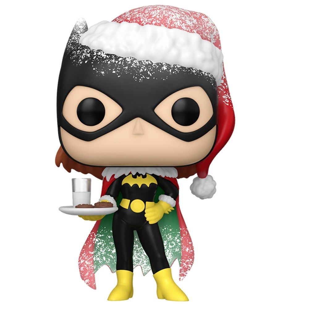 Funko Pop! Heroes Holiday 24 Batgirl with Cookies & Milk Vinyl Figure