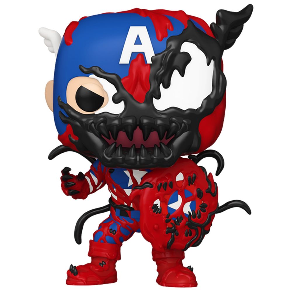 Funko Pop! Marvel Carnageized Captain America Vinyl Figure