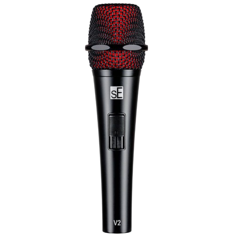 sE Electronics V2 Switch Dynamic Multi-PurposE Microphone - Black