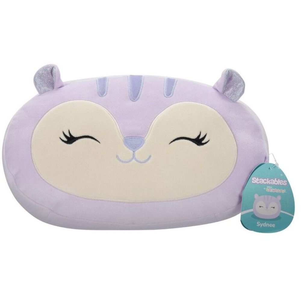 Squishmallows Sydnee The Lavender Squirrel Stackables 12-Inch Plush