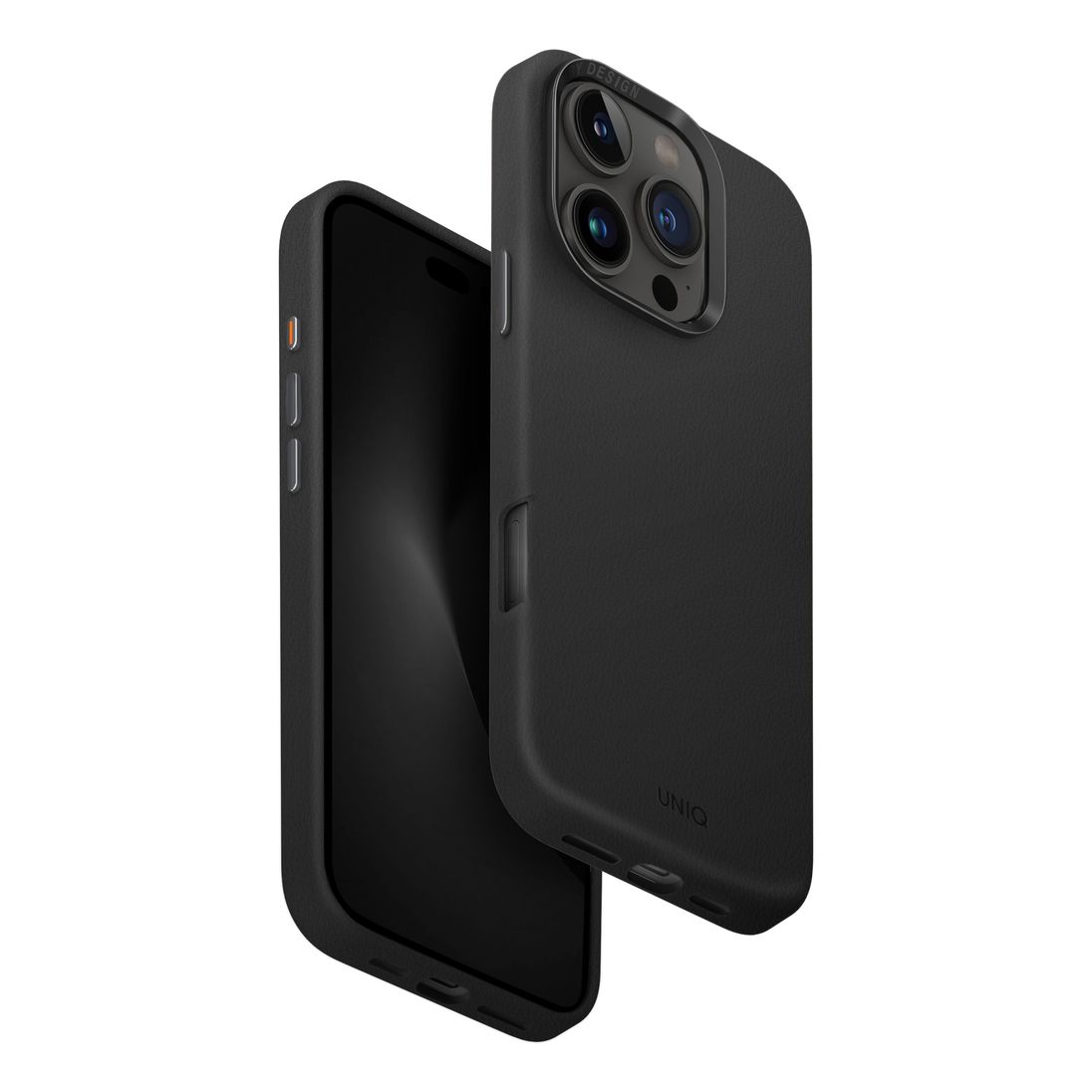 UNIQ Hybrid iPhone 16 Pro (2024) Case 6.3 Magclick Magclick Charging Lyden - Dallas Black (Black)