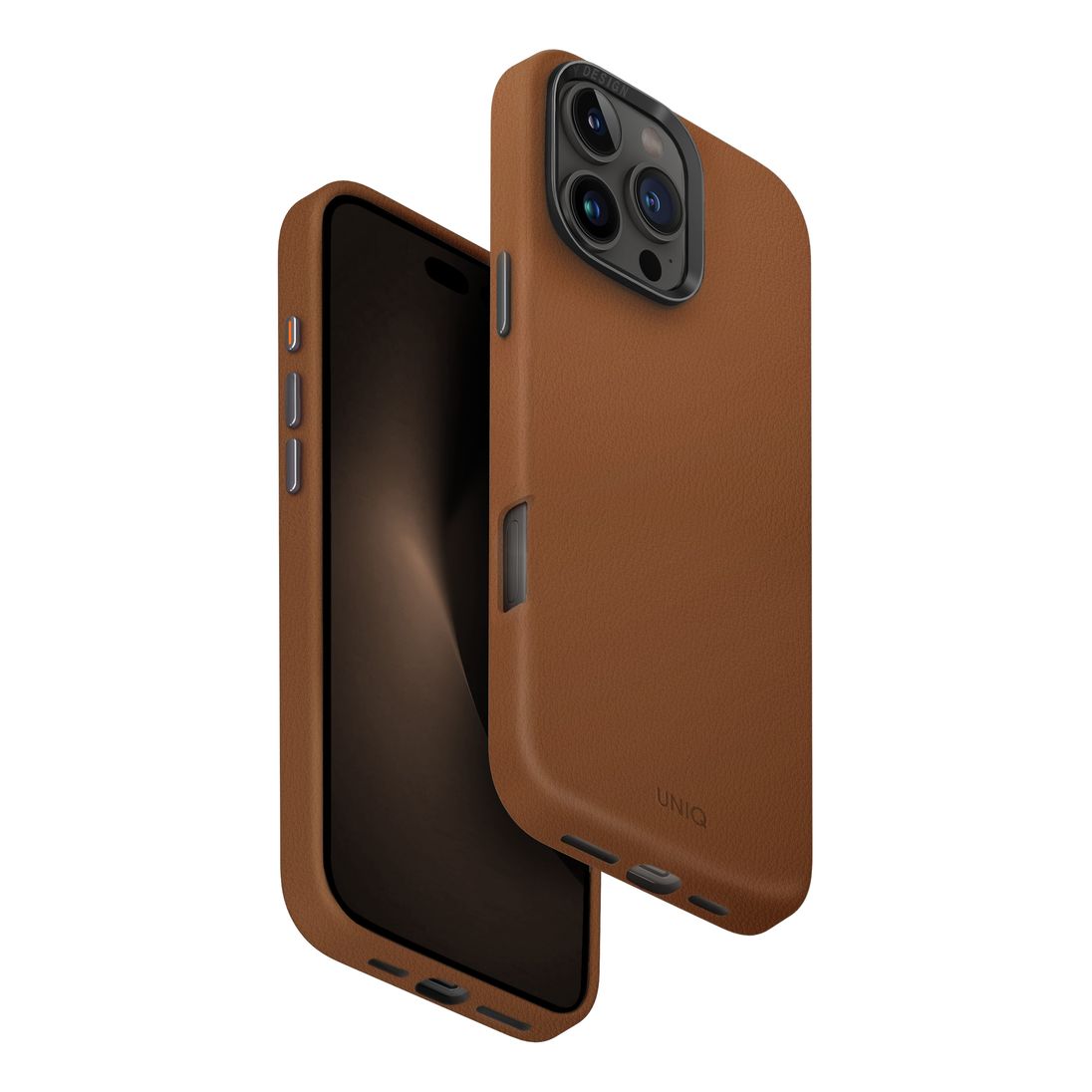 UNIQ Hybrid iPhone 16 Pro Max (2024) Case 6.9 Magclick Magclick Charging Lyden - Caramel (Caramel)