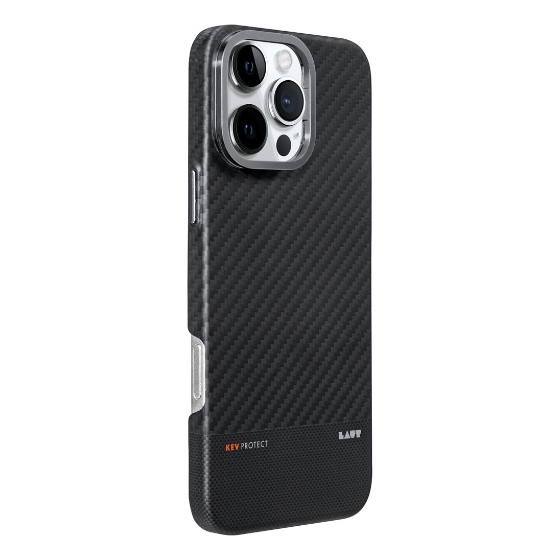 LAUT Kev Protect Case For iPhone 16 Pro - Black