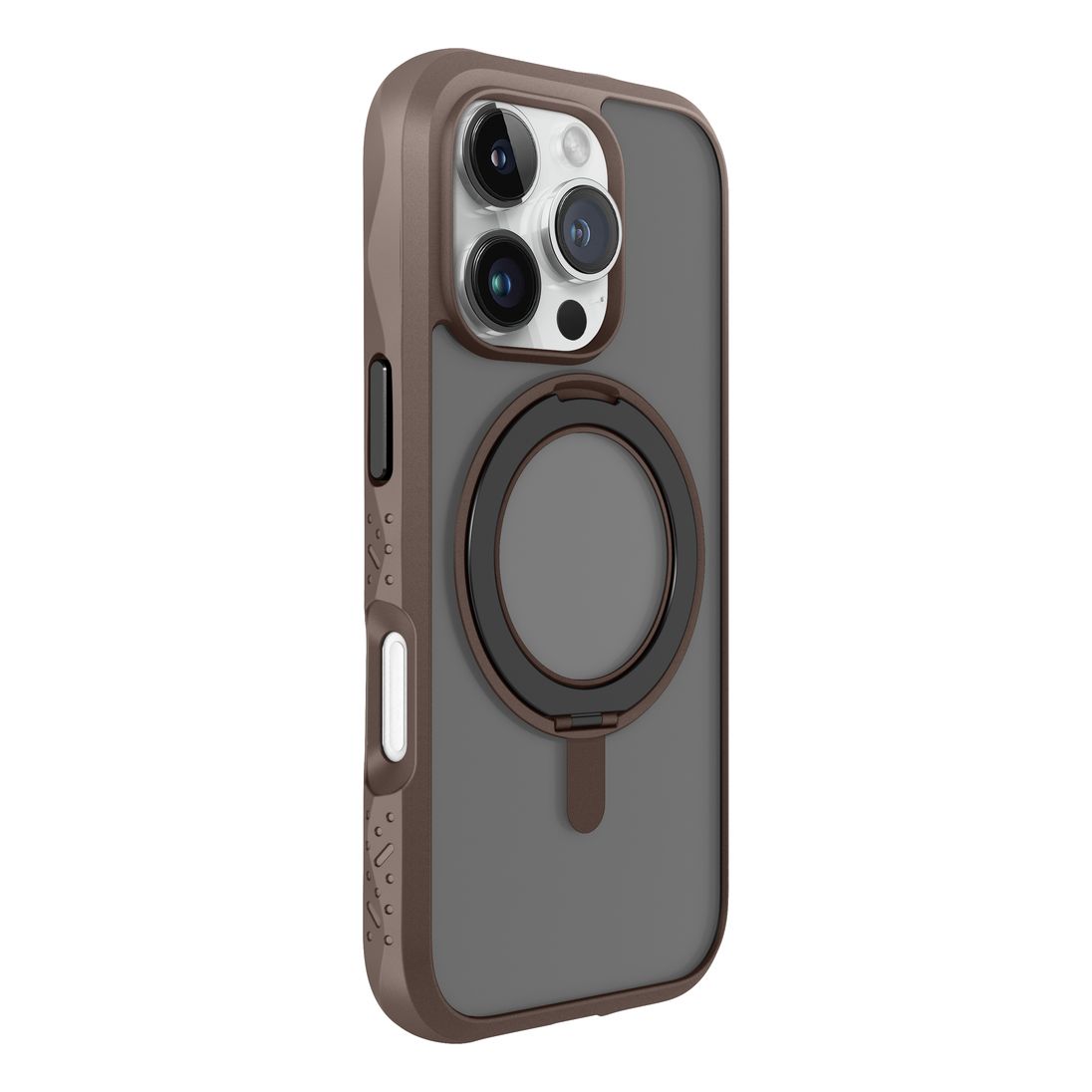 LAUT Crystal Matter Case For iPhone 16 Pro Max - Earth Brown