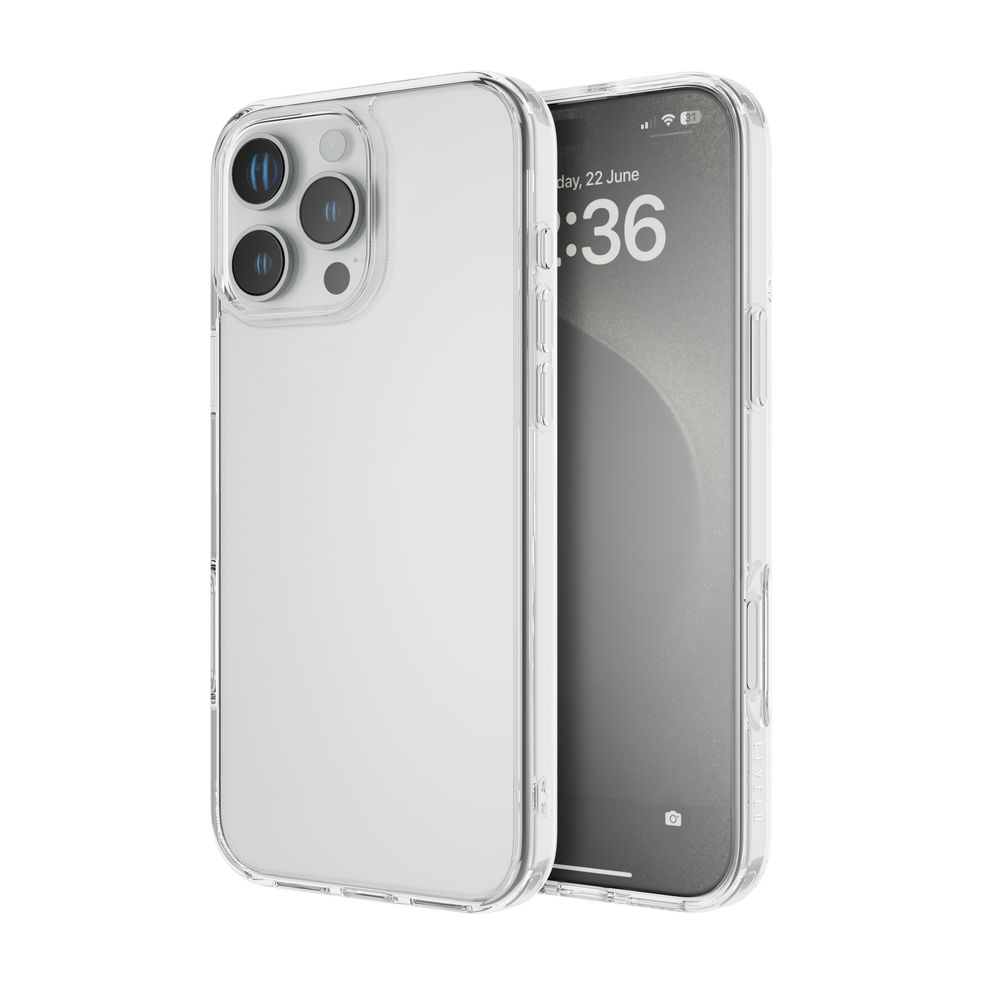 Levelo Clara Clear Case For iPhone 16 Pro - Clear