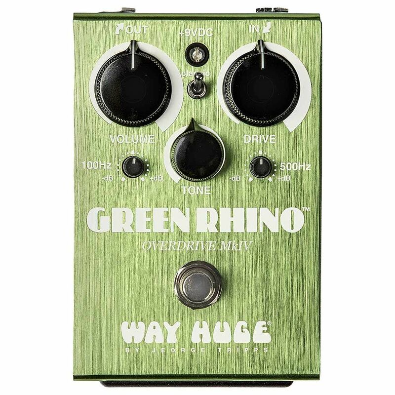 Dunlop Whe207 Green Rhino Mk4-Ea Black Overdrive Pedal
