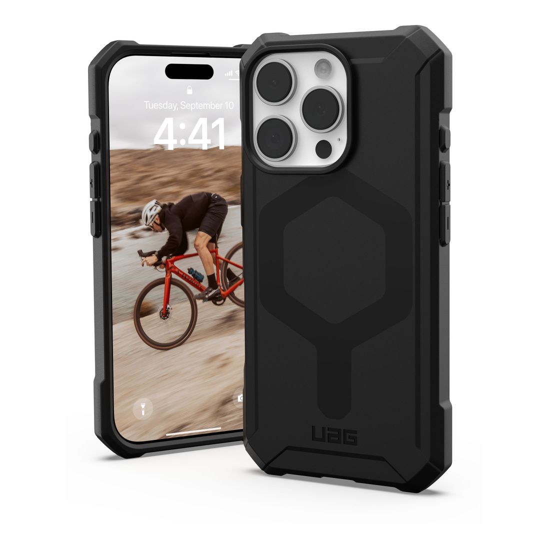 UAG Essential Armor MagSafe Case for iPhone 16 Pro - Black