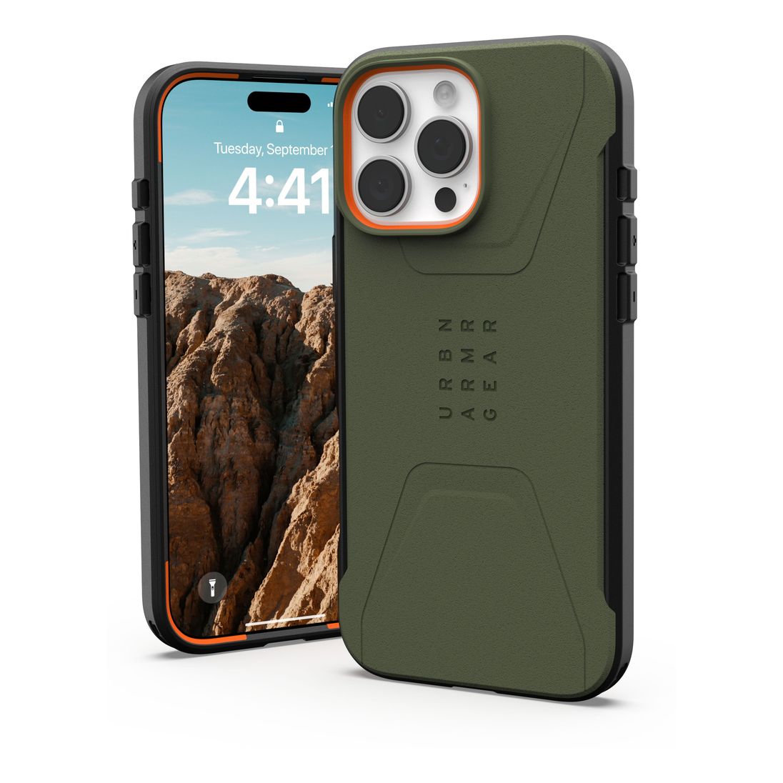 UAG Civilian MagSafe Case for iPhone 16 Pro Max - Olive Drab