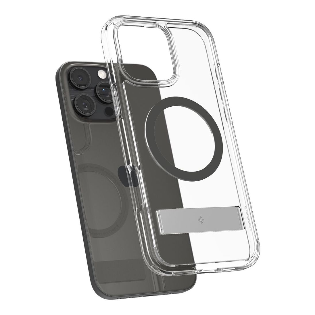 Spigen iPhone 16 Pro Ultra Hybrid MagFit Case - Graphite