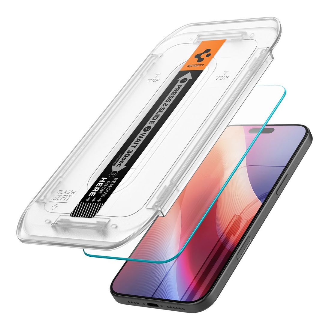 Spigen iPhone 16 Pro Glas.tR EZ Fit HD Screen Protector