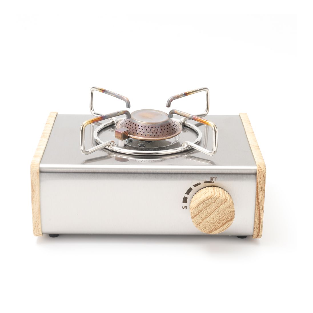 Porodo Lifestyle Portable Outdoor Burner Stove Quick, Easy And Efficient - Light Brown