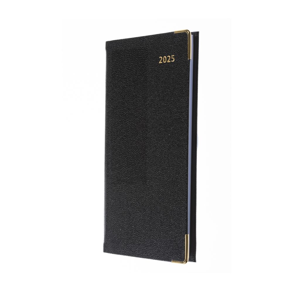 Collins Debden Business Pockets 2025 Diary For Business - Slimchart Month To View Pocket Diary - Black