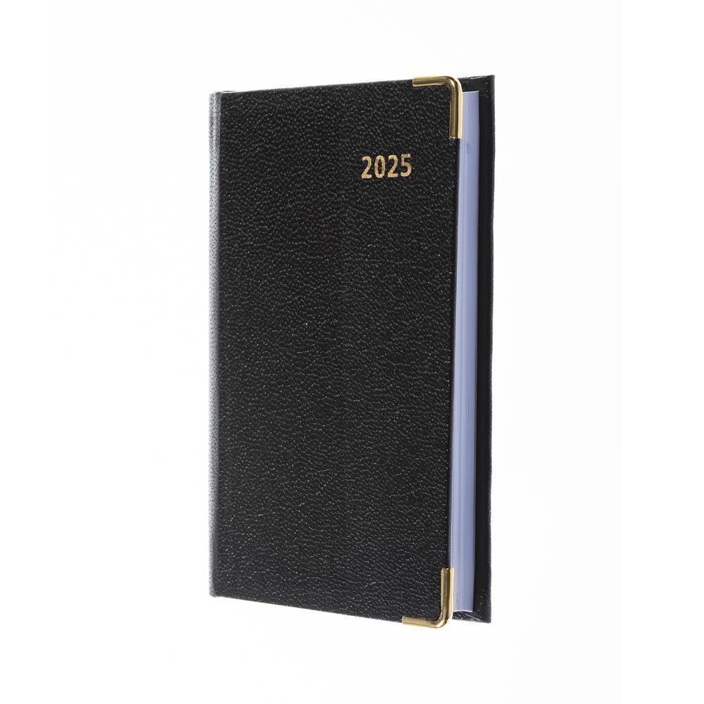 Collins Debden Business Pockets 2025 Diary For Business - Regal Week To View Pocket Diary (With Pencil) - Black