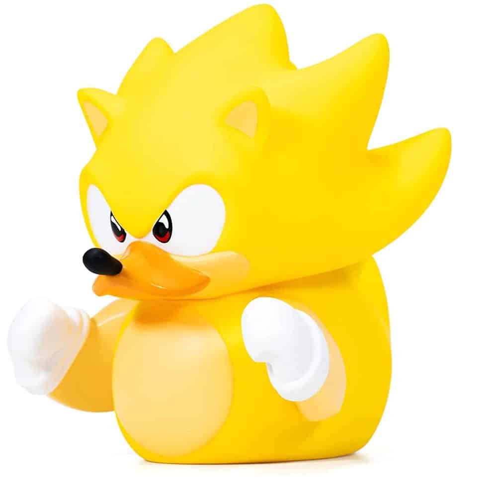 Tubbz Standard Edition Sonic Super Sonic 9cm Collectible Rubber Duck