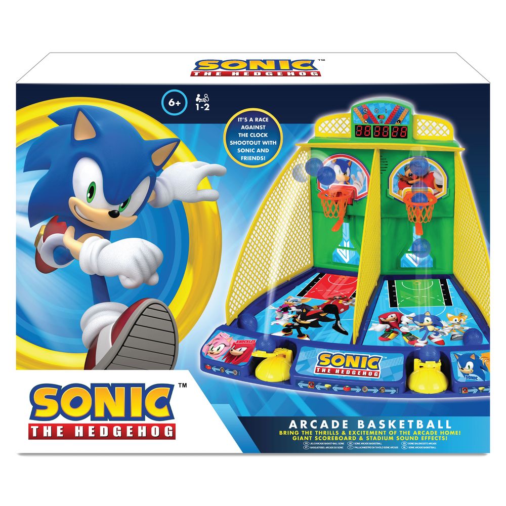 Merchant Ambassador Sonic The Hedgehog Arcade Basketball