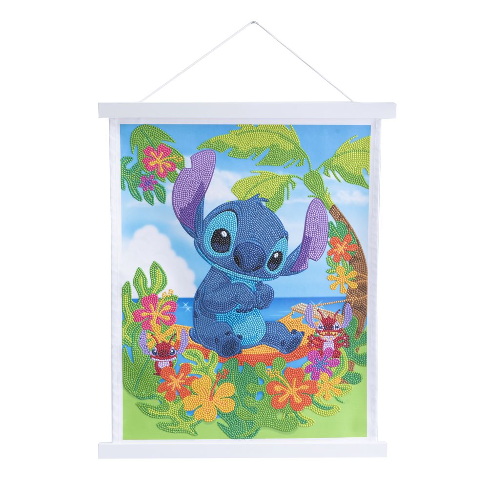 Craft Buddy Disney Lilo And Stitch (Stitch) DIY Crystal Art Scroll Kit (35 x 45cm)