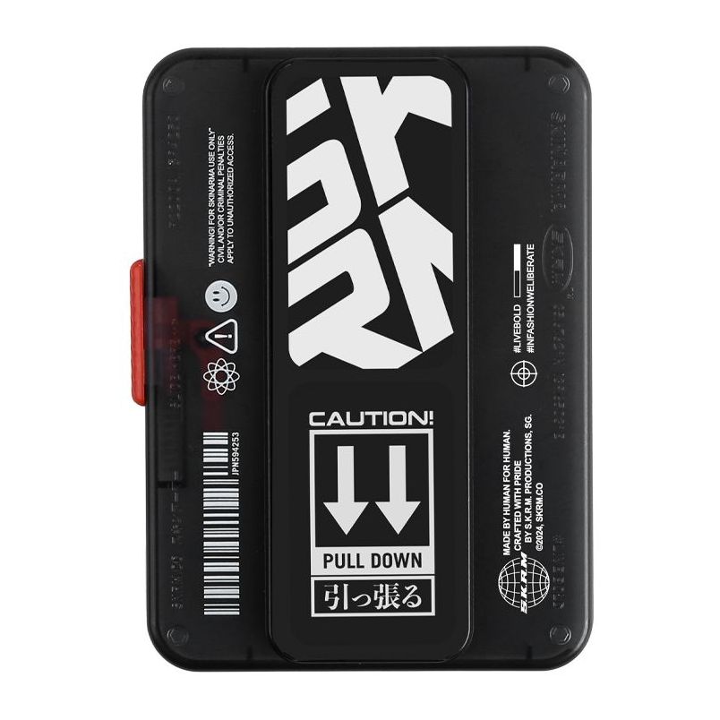 Skinarma Phaze Mirage Magnetic Cardholder - Black