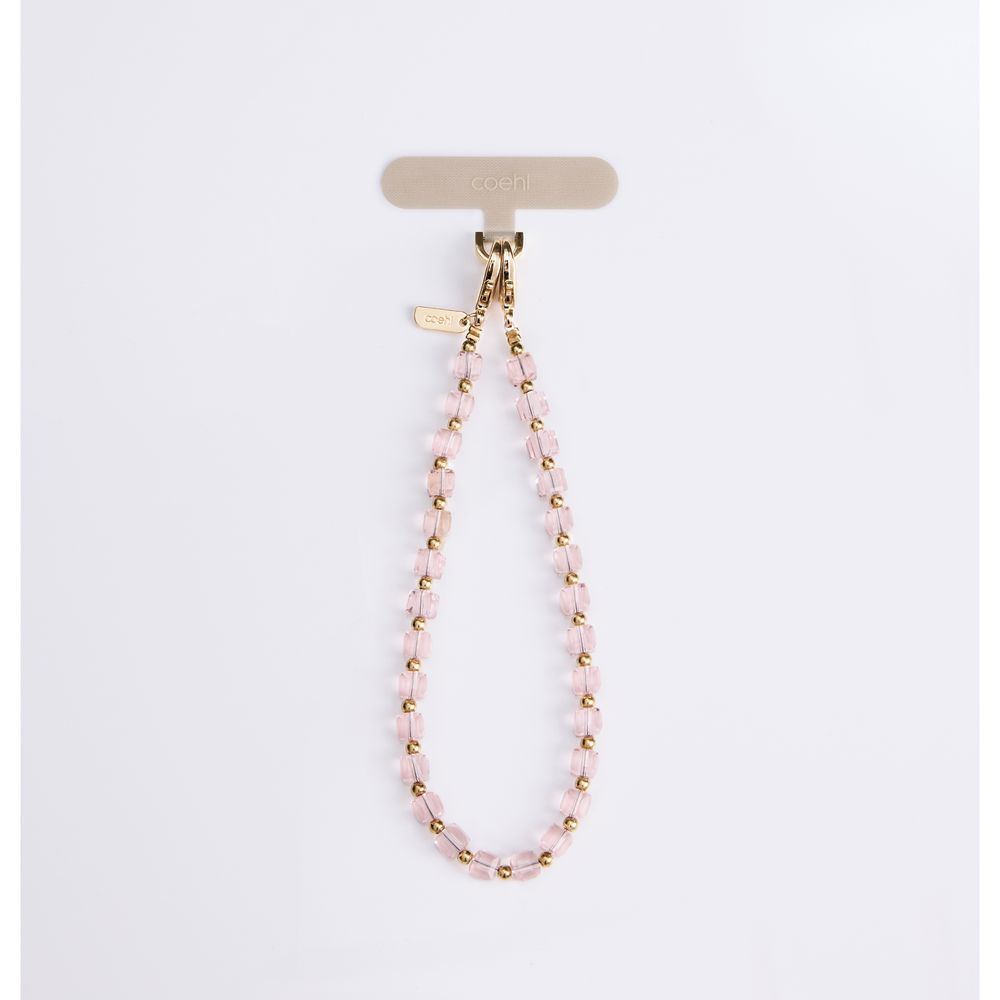 Uniq Coehl Candy Gem Universal Phone Charm Handstrap -Candy Pink