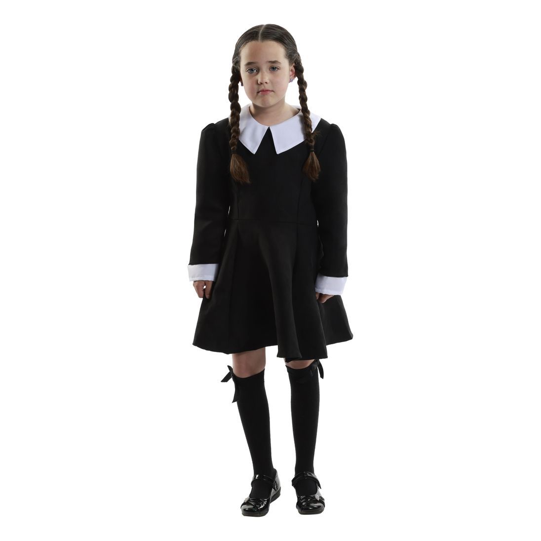 Mad Toys Haunted Child In Black Dress Costume (7-8 Years)