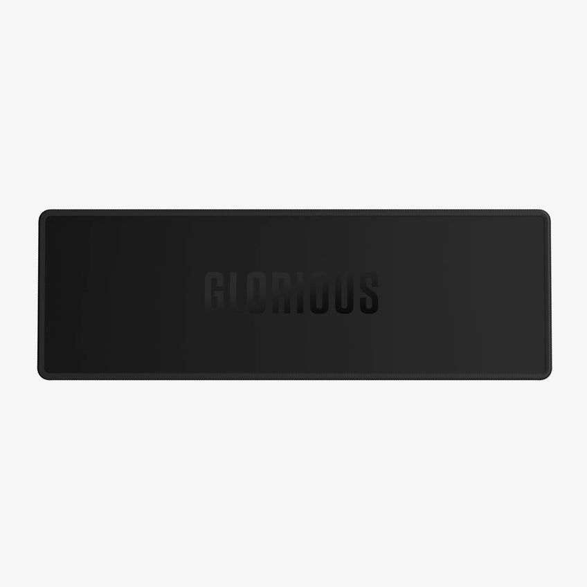 Glorious Keyboard Mat 100% - Stitched - Black