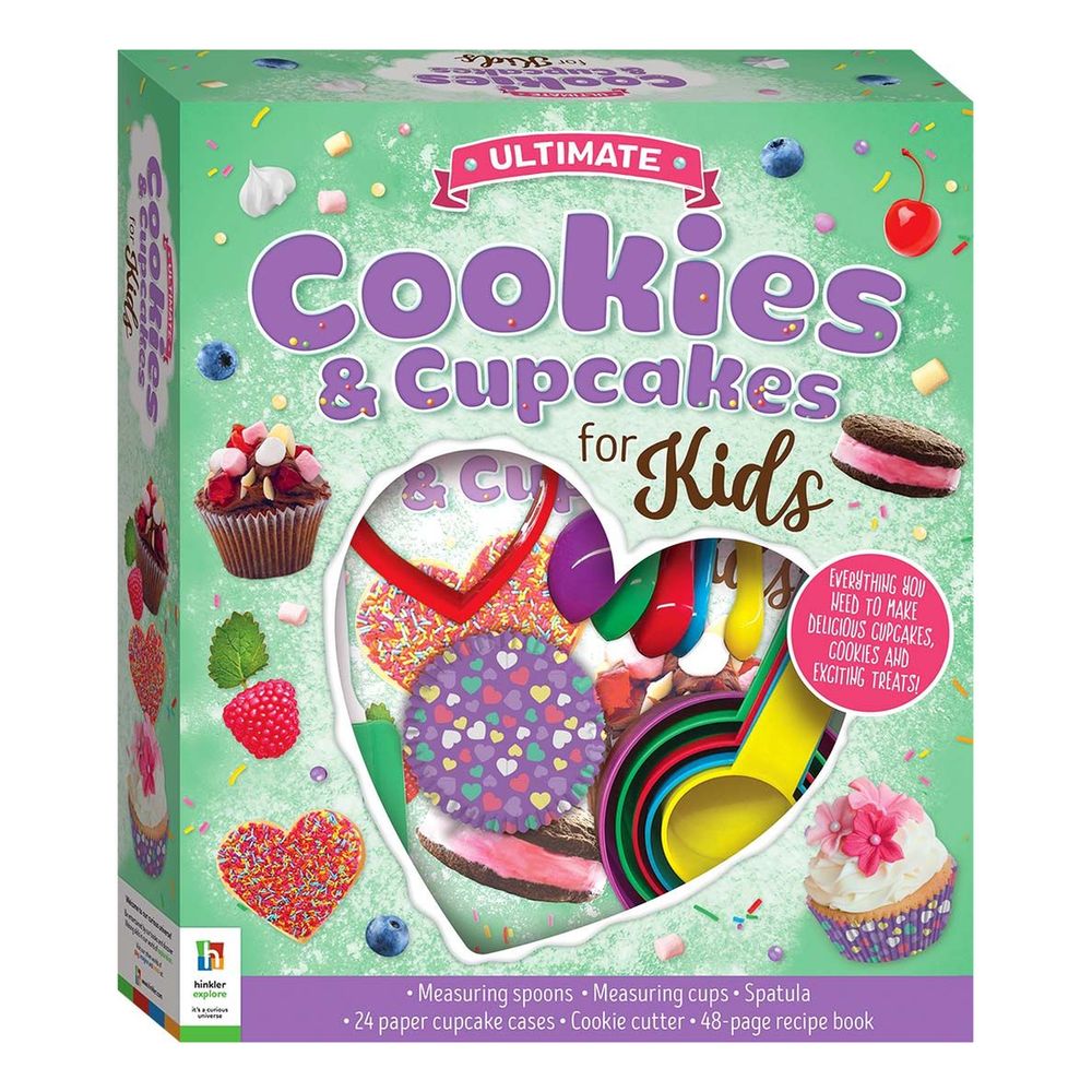 Ultimate Cookies & Cupcakes For Kids | Hinkler Books