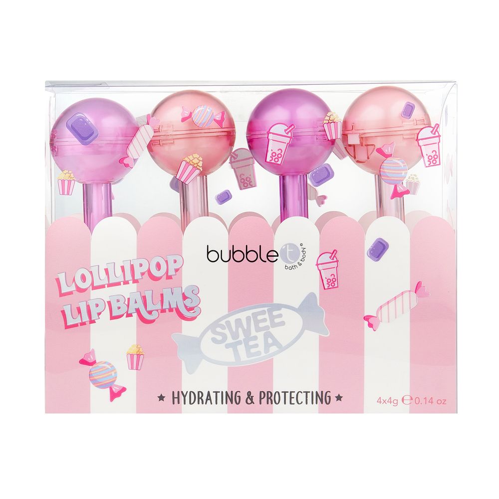 Bubble T Sweetea Lollipop Lip Balm Set