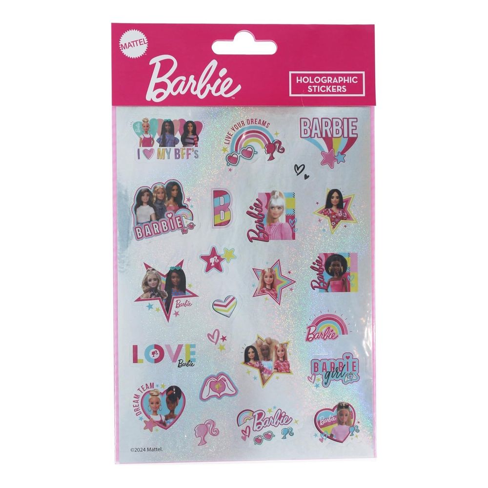 Blueprint Barbie Holographic Sticker Sheet