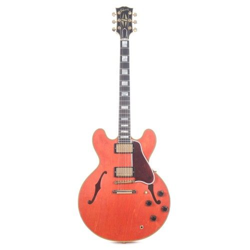 Gibson Custom Shop 59ES355LAWMGH1 Murphy Lab 1959 Es-355 Reissue Stop Bar Semi-Hollowbody Electric Guitar - Watermelon Red