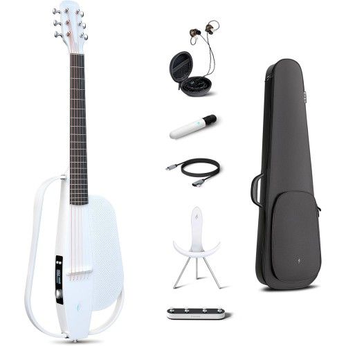 Enya NEXG2/WH NEXG 2 Deluxe Acoustic-Electric Guitar Electric Guitar - White