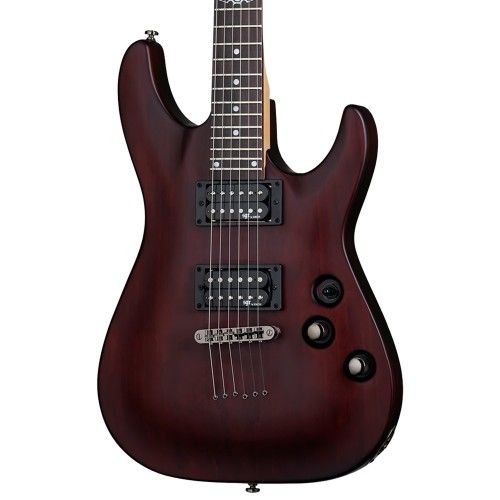 Schecter 3846 C-1 SGR 6 String Electric Guitar - Walnut Satin