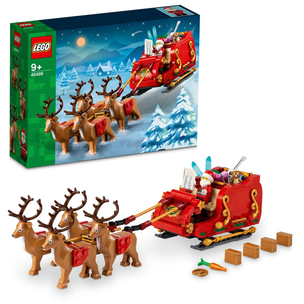 LEGO Iconic Santa's Sleigh Toy Building Set 40499 (343 Pieces)