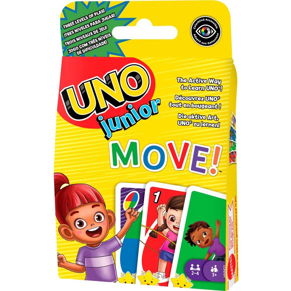 Uno Junior Move! Card Game
