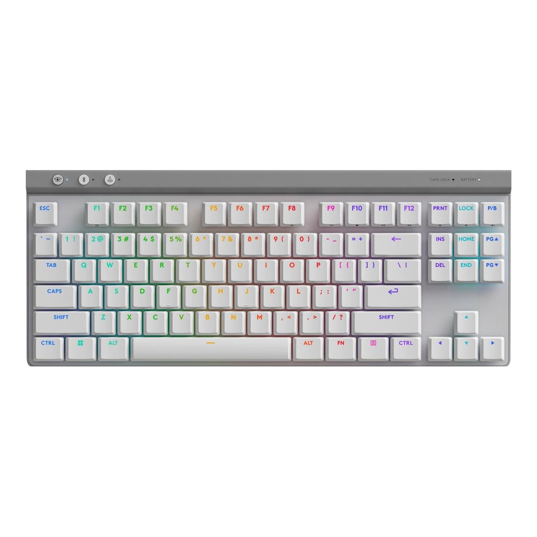 Logitech G G515 Wireless Lightspeed TKL Tactile Gaming Keyboard - White