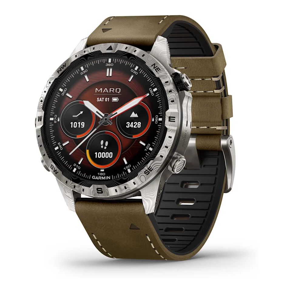 Garmin MARQ Adventurer (Gen 2) Smartwatch - Damascus Steel Edition