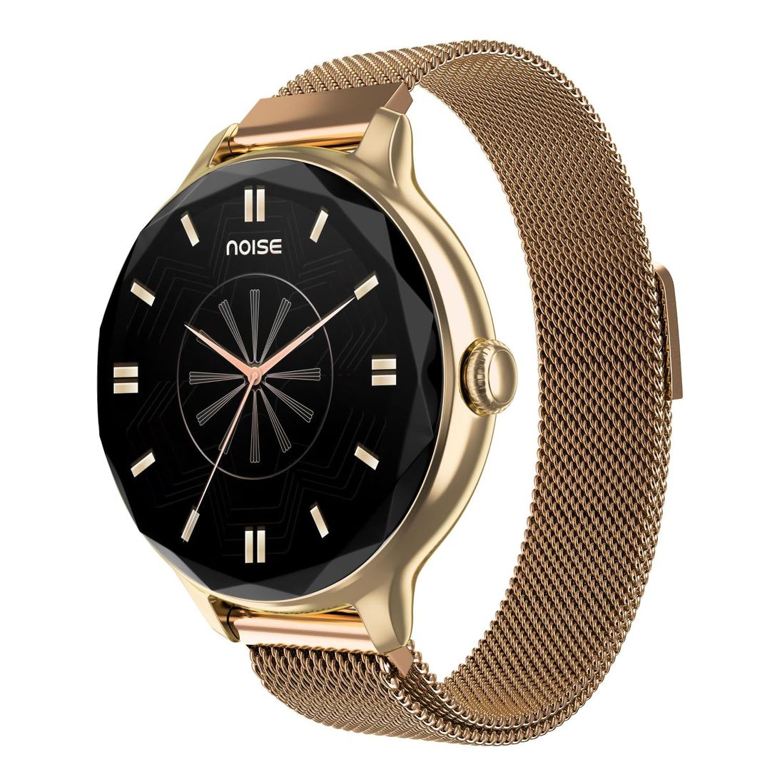Noise NoiseFit Diva Smartwatch - Gold Link