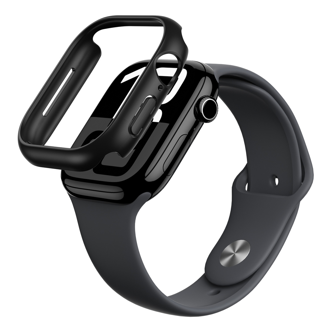 AmazingThing Minimal Case For Apple Watch Series 10 46mm - Black