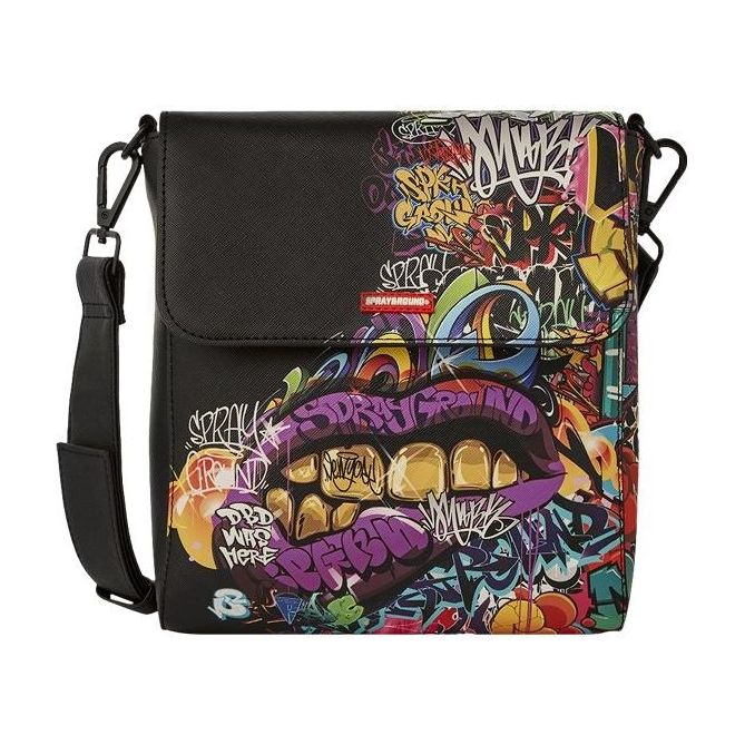 Sprayground Half Graff Lipstick Messenger Sling