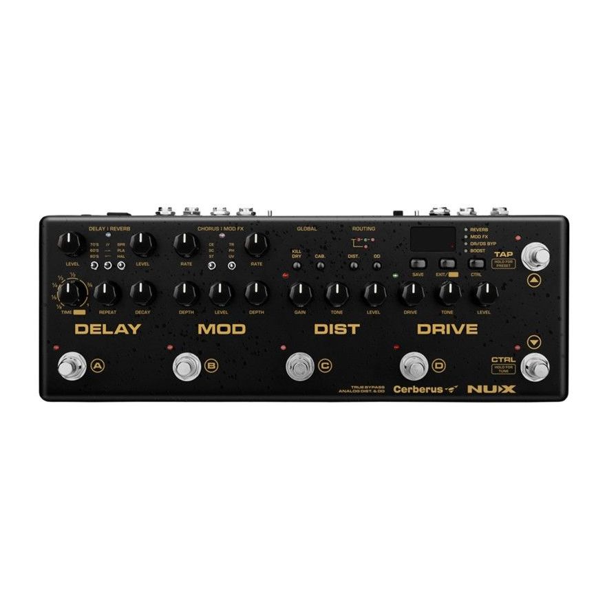 NUX Cerberus Integrated Guitar Effects & Controller