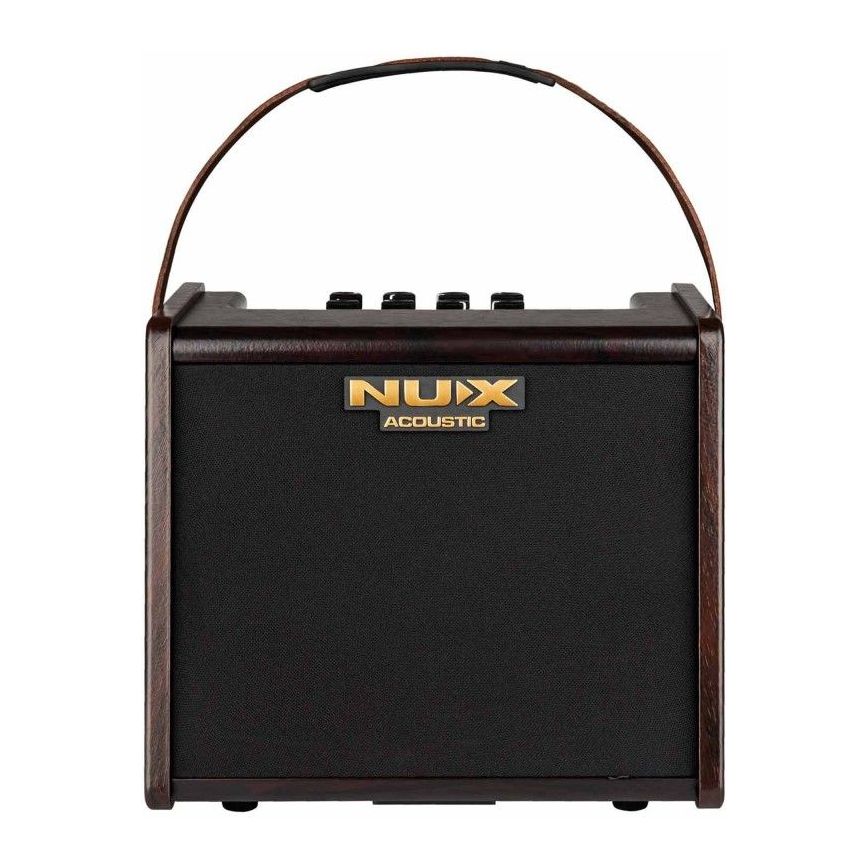 NUX AC-25 Portable Battery Operated Acoustic Guitar Amplifier - 2 Channels