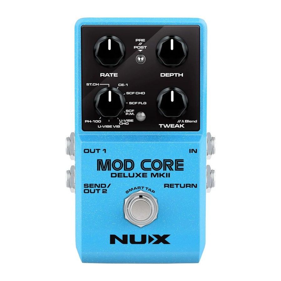 NUX Mod Core Deluxe MKII Modulation Pedal Effects